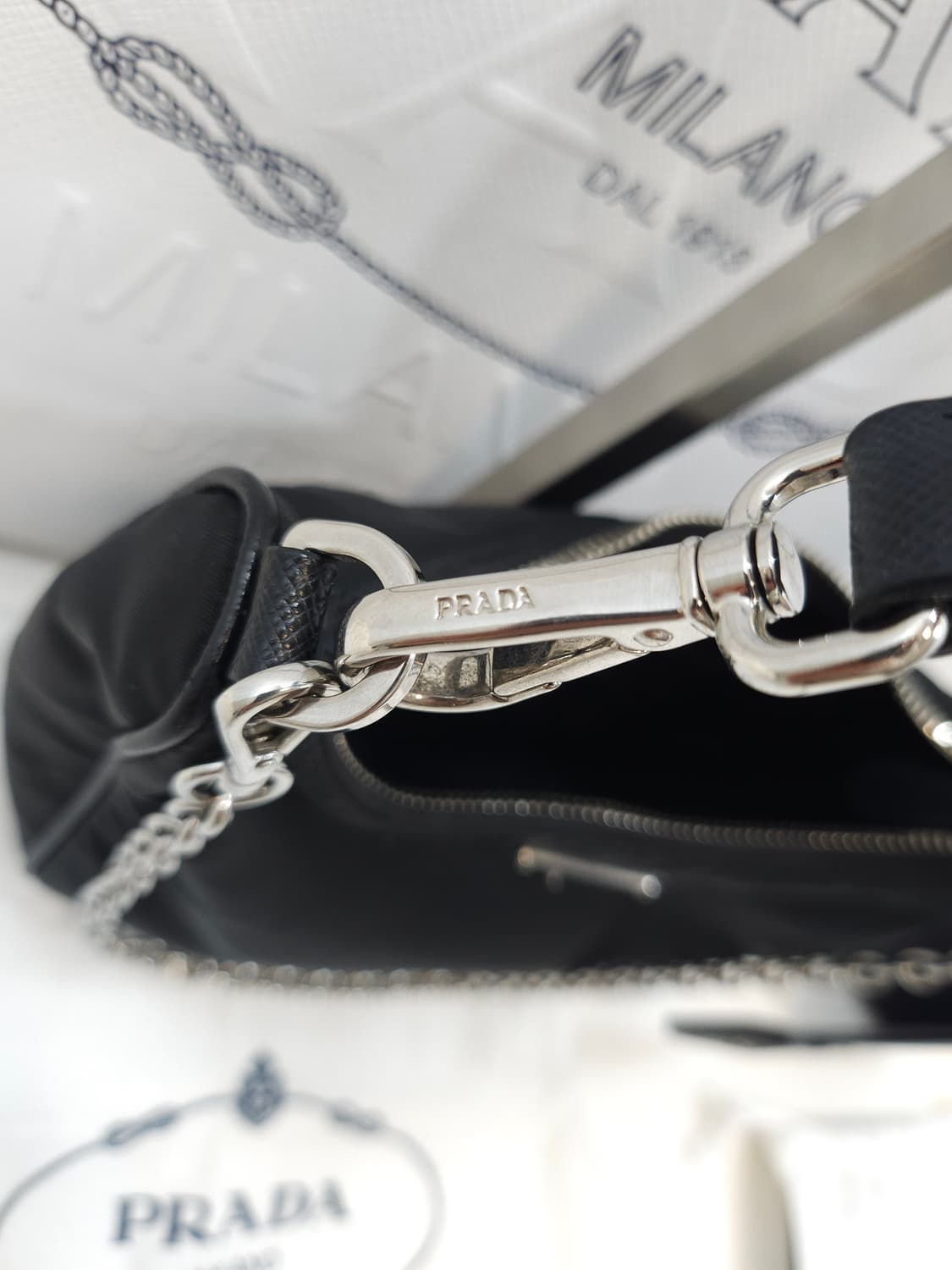 [풀구성] 프라다 리에디션 2005 리나일론 백 상품이미지10