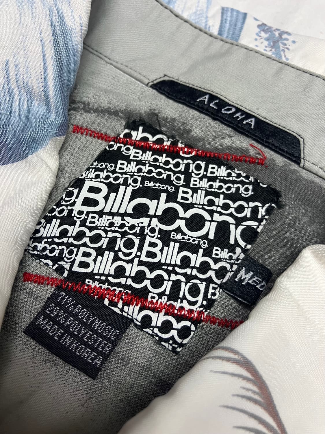 90s Billabong y2k 하와이안 셔츠 상품이미지5
