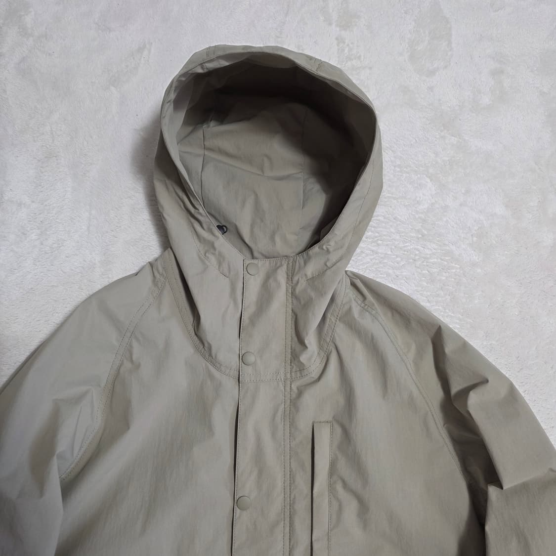 (M)유니클로 바람막이 후드 코트 상품이미지3
