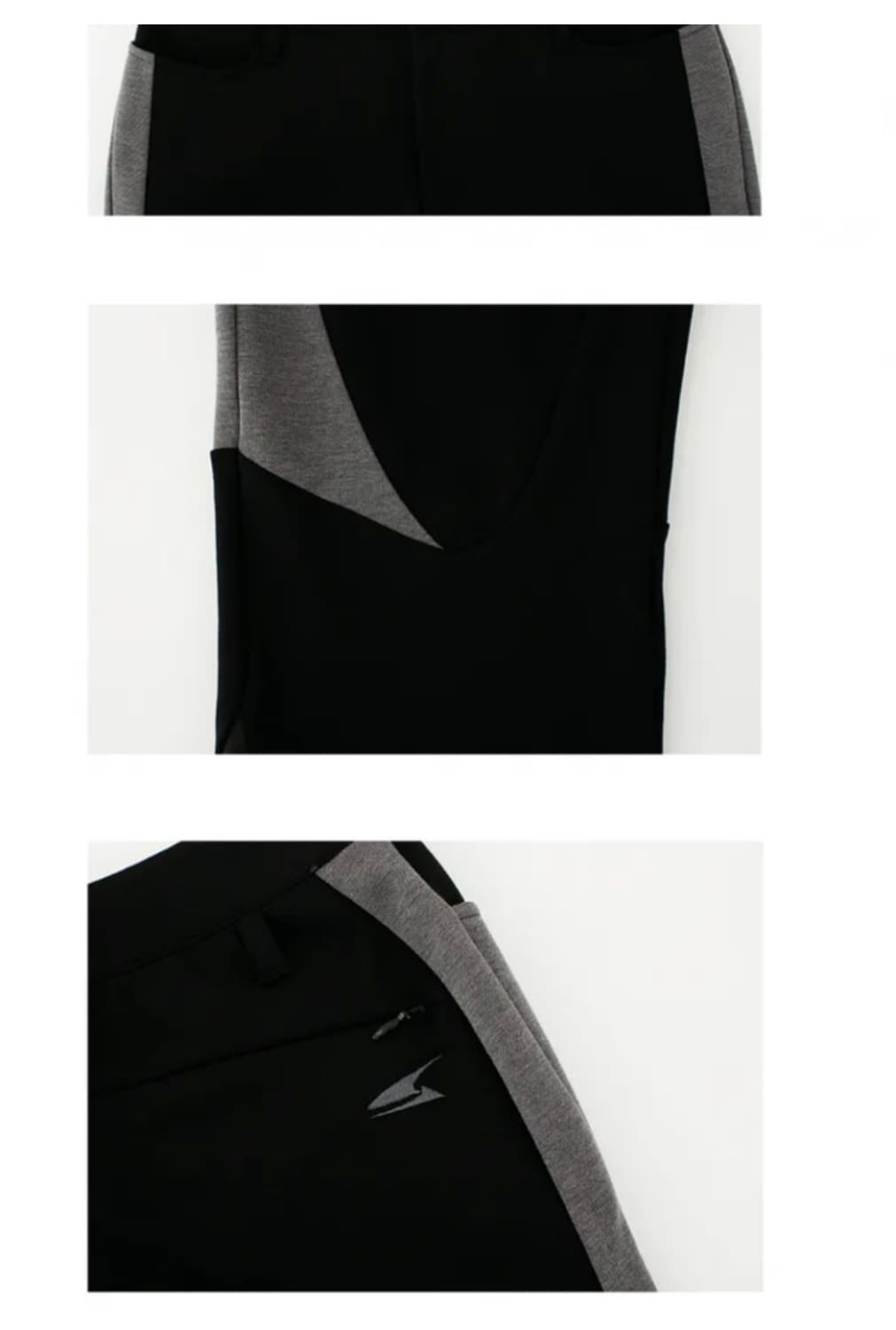 D.ok W00 Diagonal Jersey Pants (BK) 상품이미지6