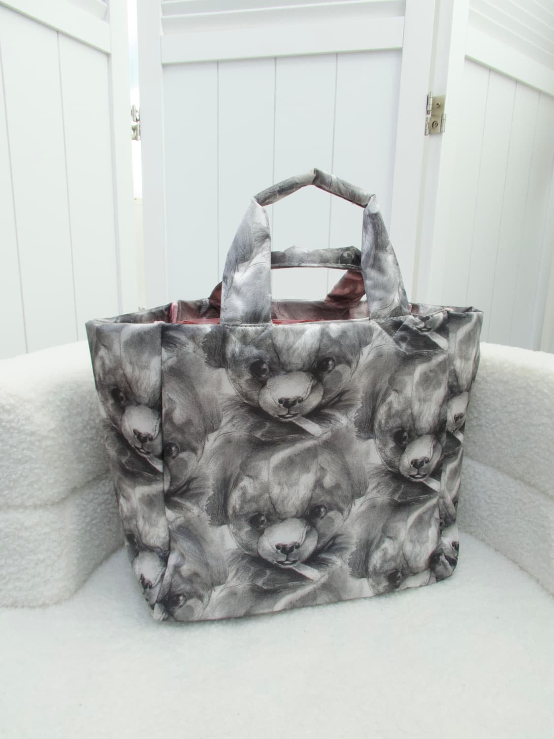 Ahcahcum 곰돌이 스퀘어백 상품이미지2