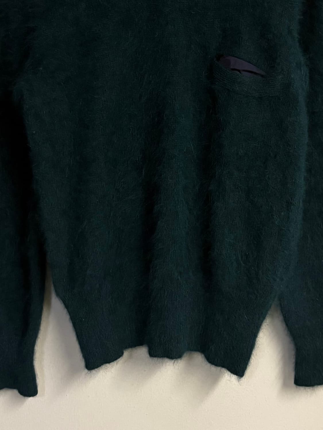 SACAI LUCK lace up angora knit 상품이미지3