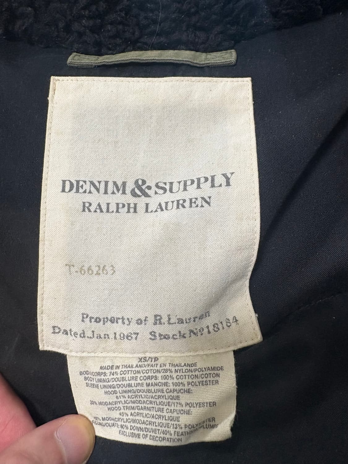 데님앤서플라이 n3b 패딩 상품이미지4