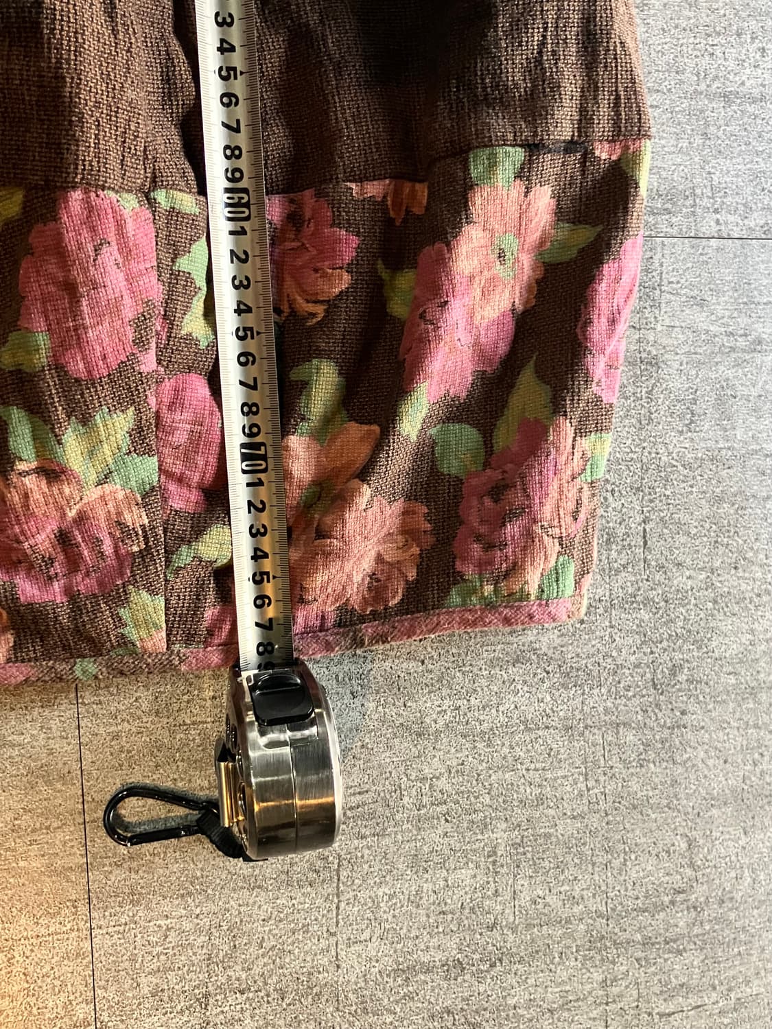 일본빈티지 wings 하구미모리걸 할메카지 플라워 벌룬스커트 상품이미지3