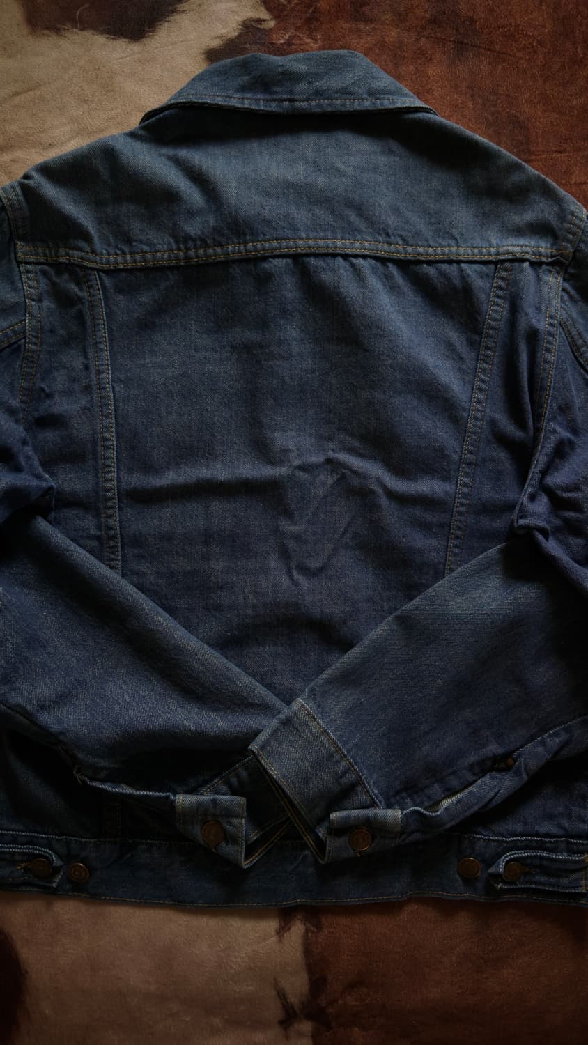 70s Sears Roebucks Selvedge Denim Jacket 상품이미지8