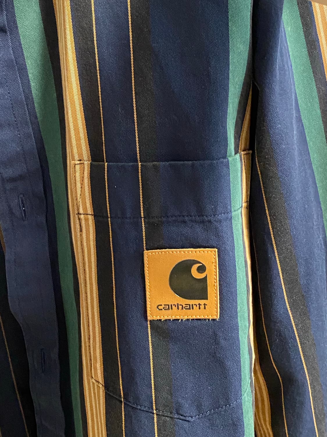 [L]칼하트 wip 스트라이프 워크 셔츠 상품이미지2