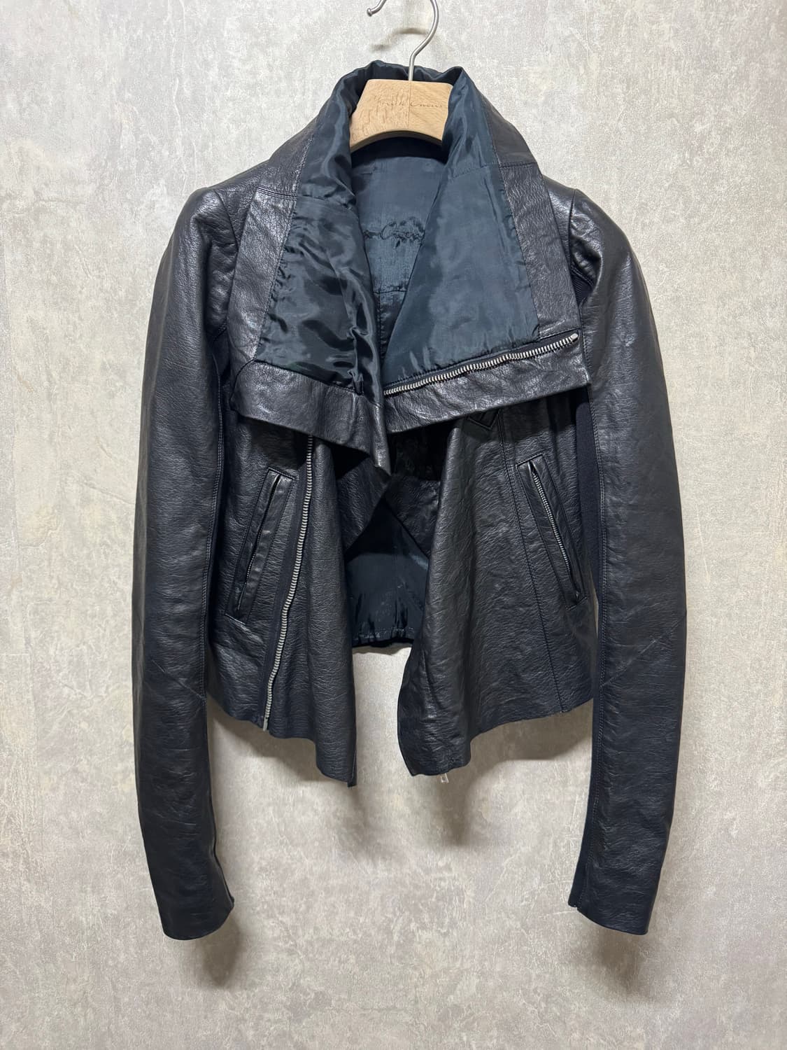 38 / Rick Owens 나스카 레더 자켓 상품이미지1