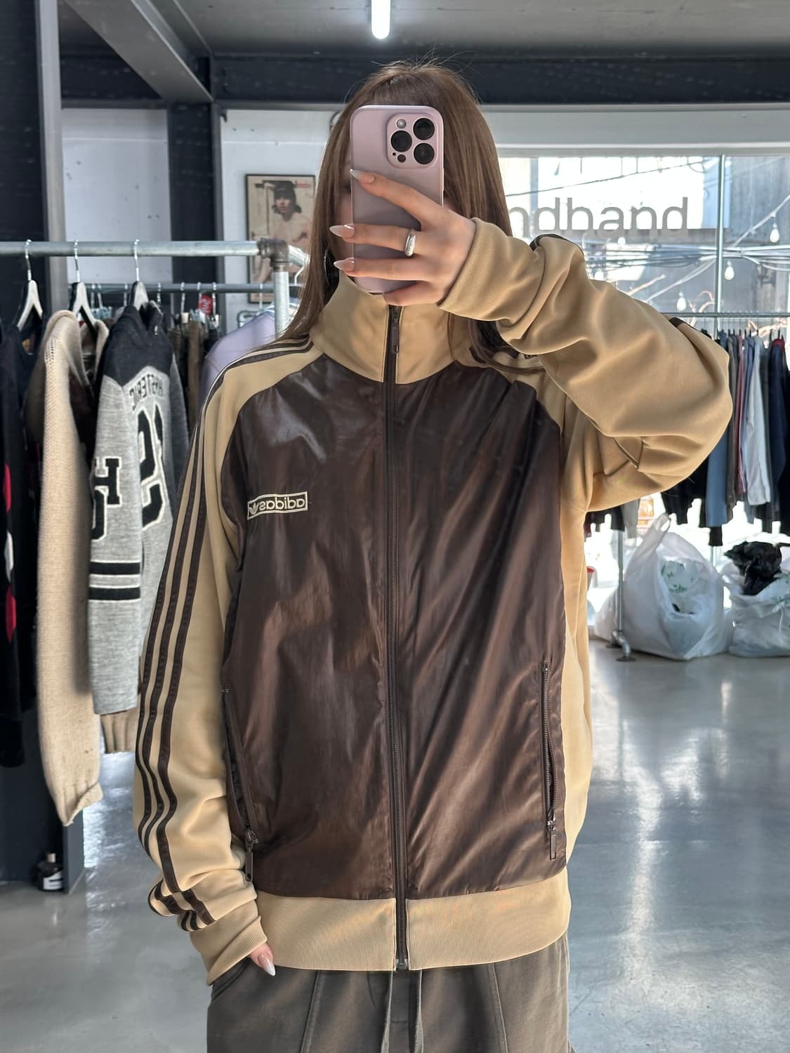 아디다스 90s 베켄바우어 초코바나나 트랙져지 상품이미지1