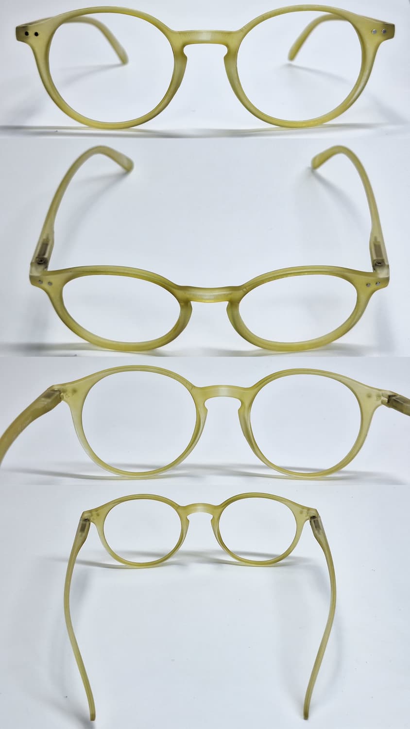 제브라 zebra 3036011 올리브 라운드 안경테 y2k 일본 수입  상품이미지4