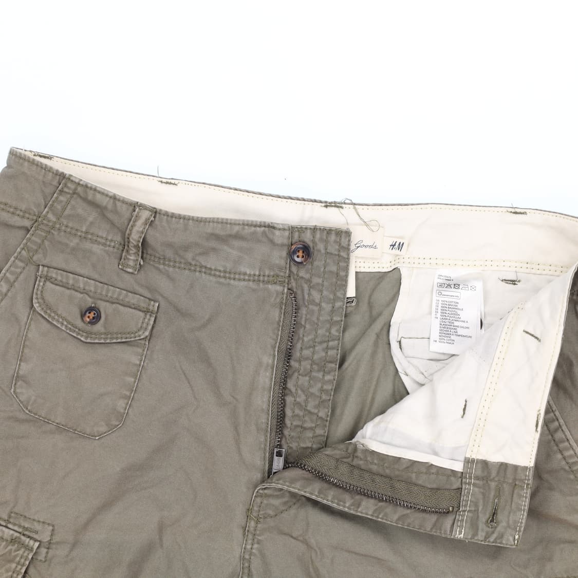 EU30 H&M 카고 반바지 0316H1 상품이미지3