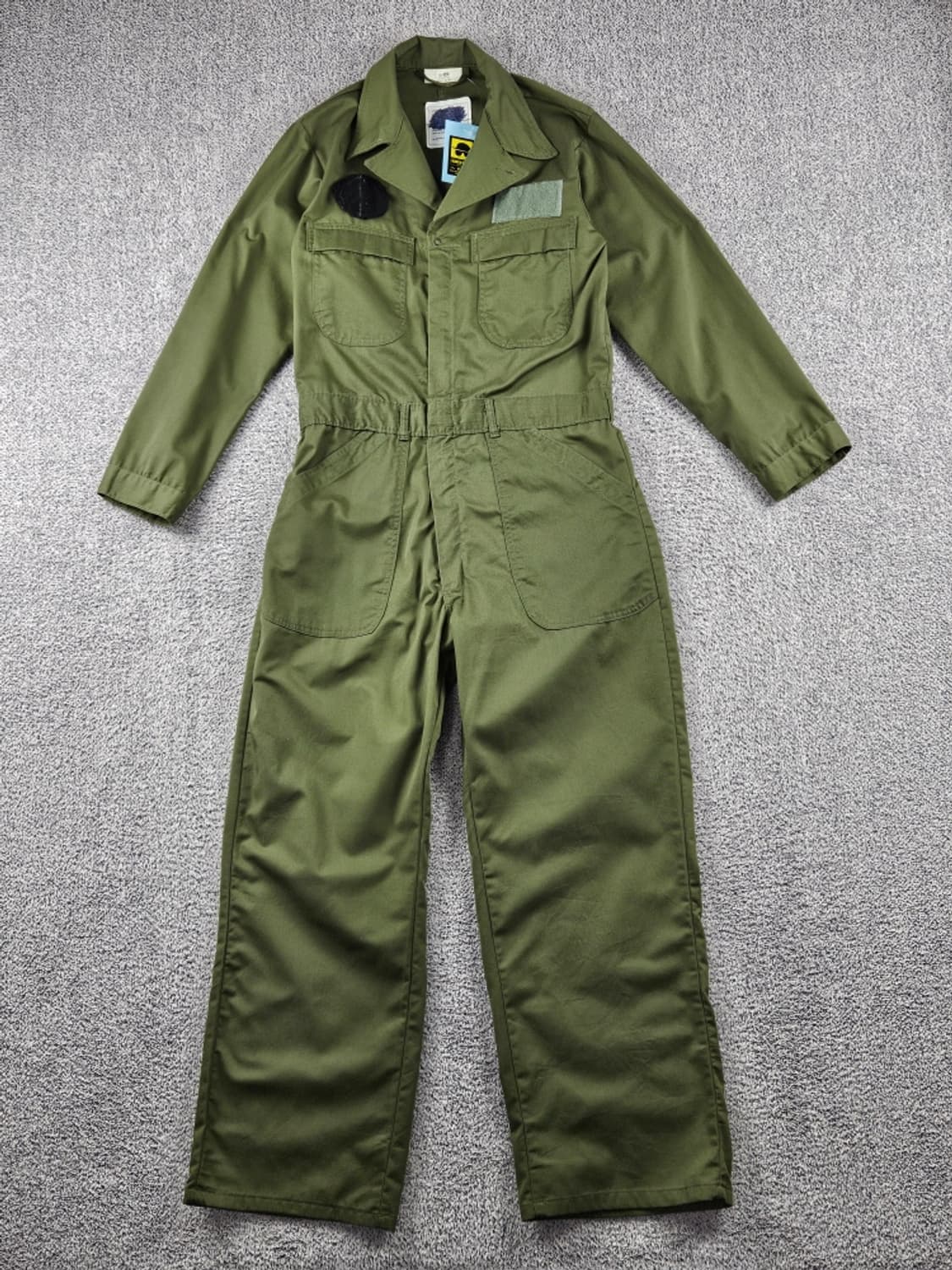 90's US ARMY 밀리터리 커버올 점프 슈트 (40R)/ 11411 상품이미지1