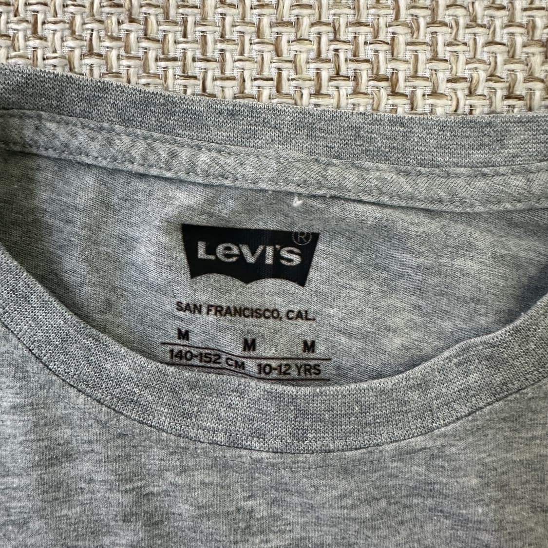 M 리바이스 키즈 로고 반팔 티 0410D 상품이미지2