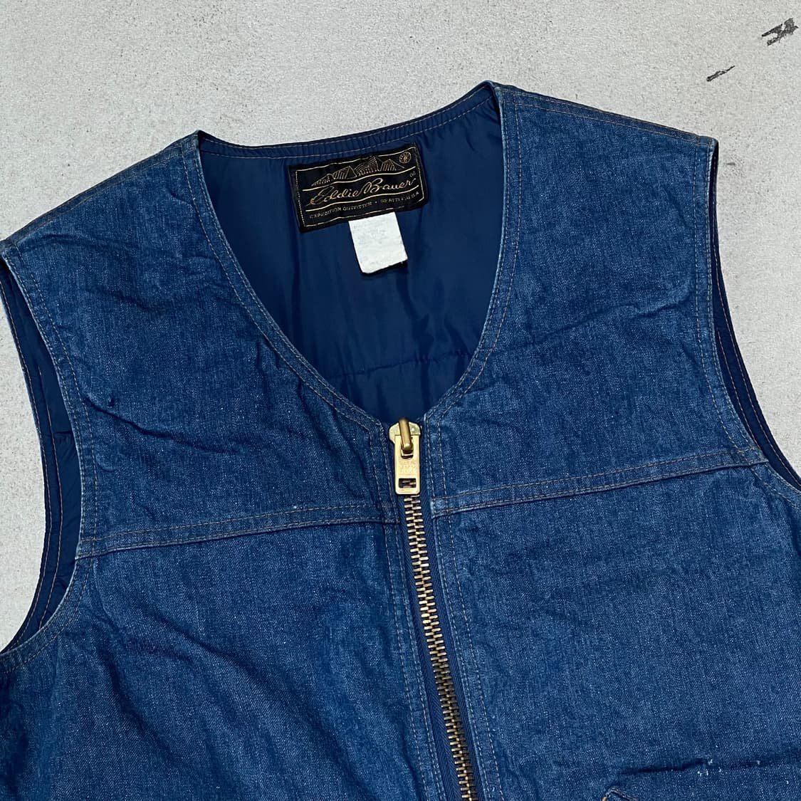 에디바우어 워크 데님 베스트 s10309 상품이미지4