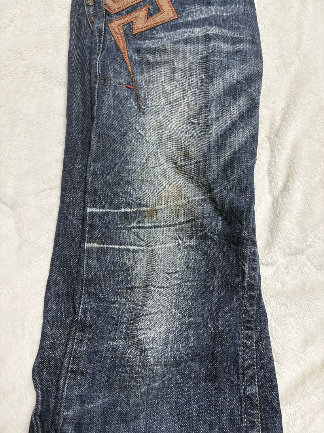 웨스턴 레드페퍼깔 부츠컷 데님 상품이미지3