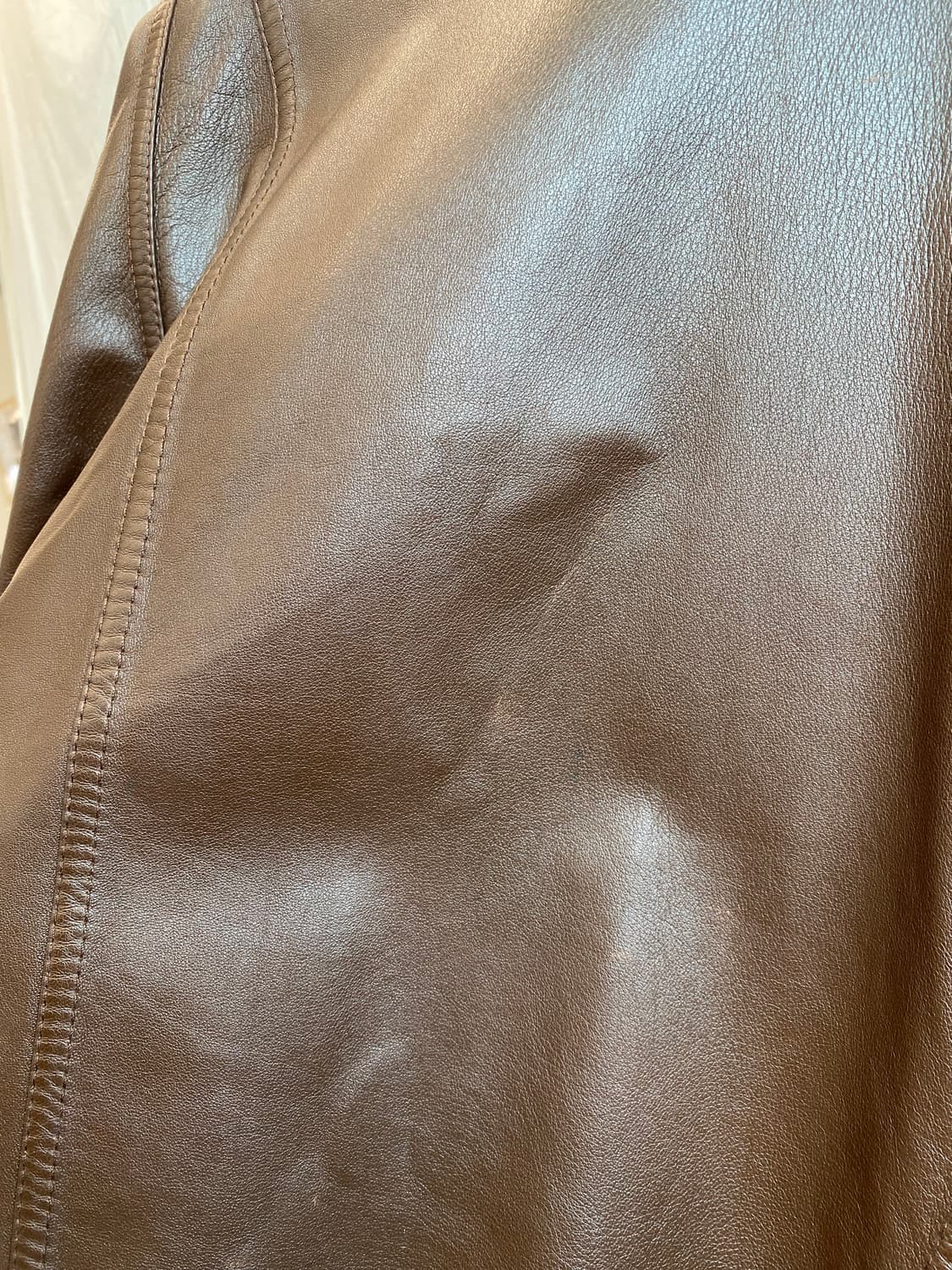 리얼레더 브라운 양면 카자켓(F) 상품이미지9