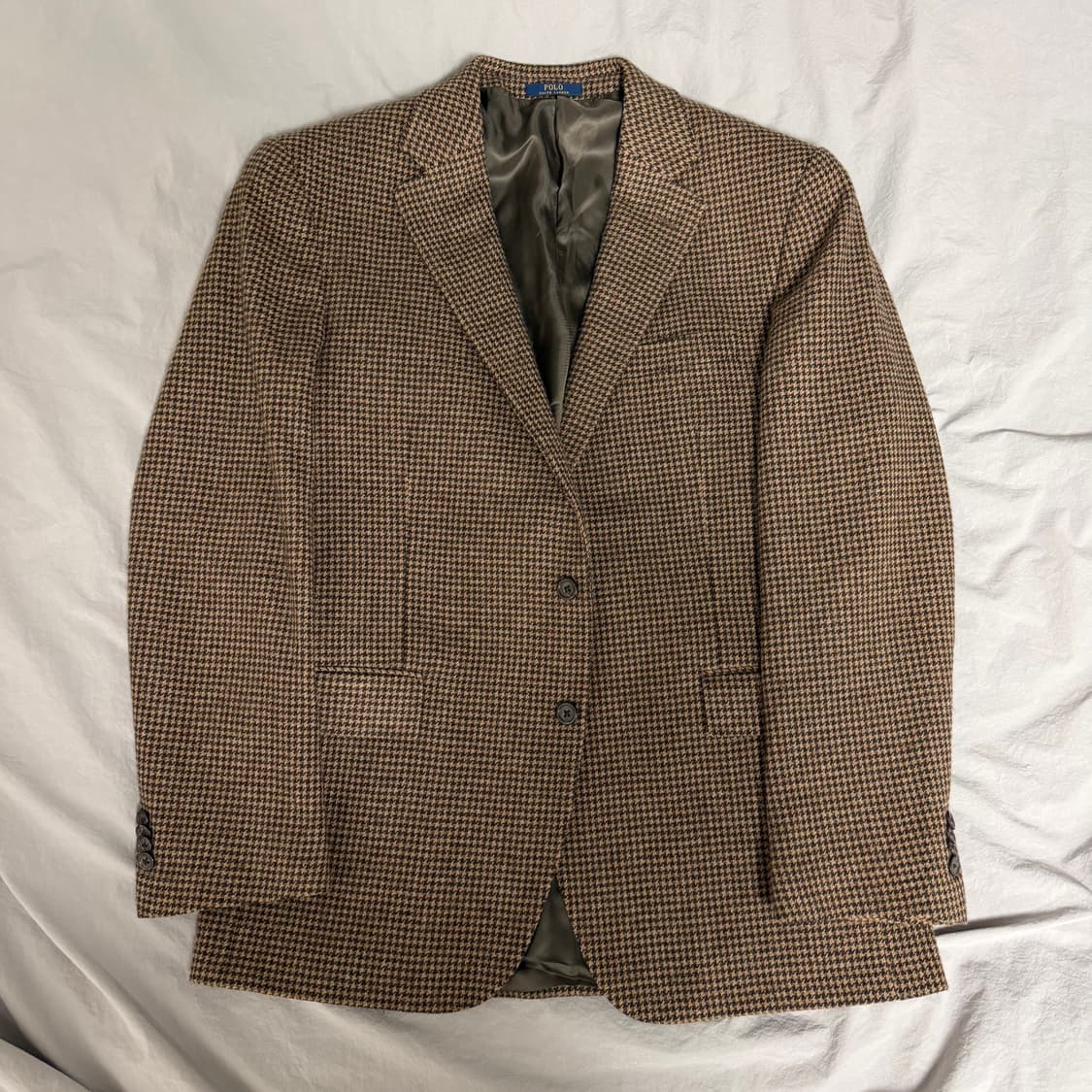 폴로 브라운 하운드투스 블레이저 스포츠코트 자켓 42R 상품이미지1
