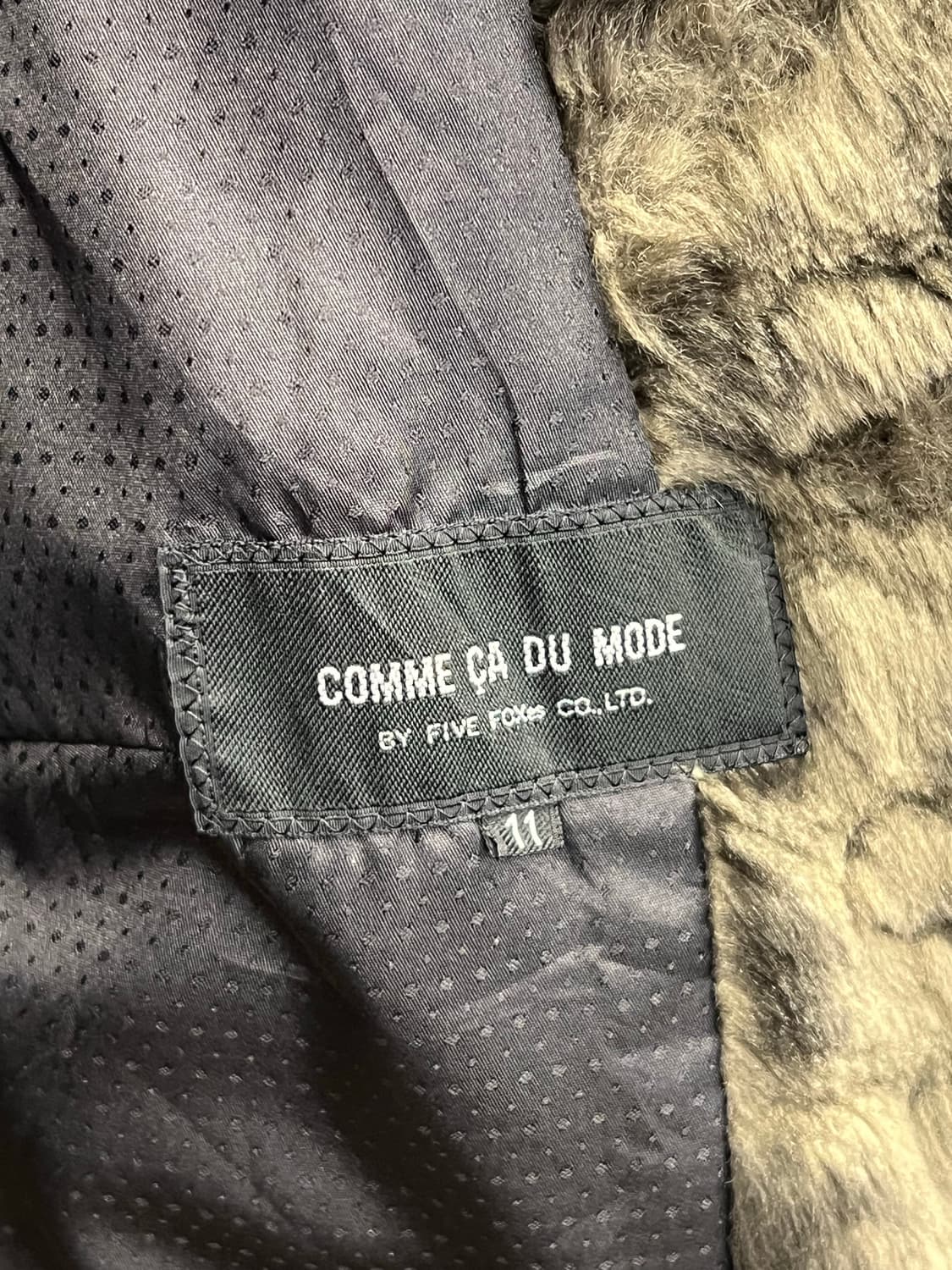 Comme Ca Du Mode Cropped Fur Jacket 상품이미지5