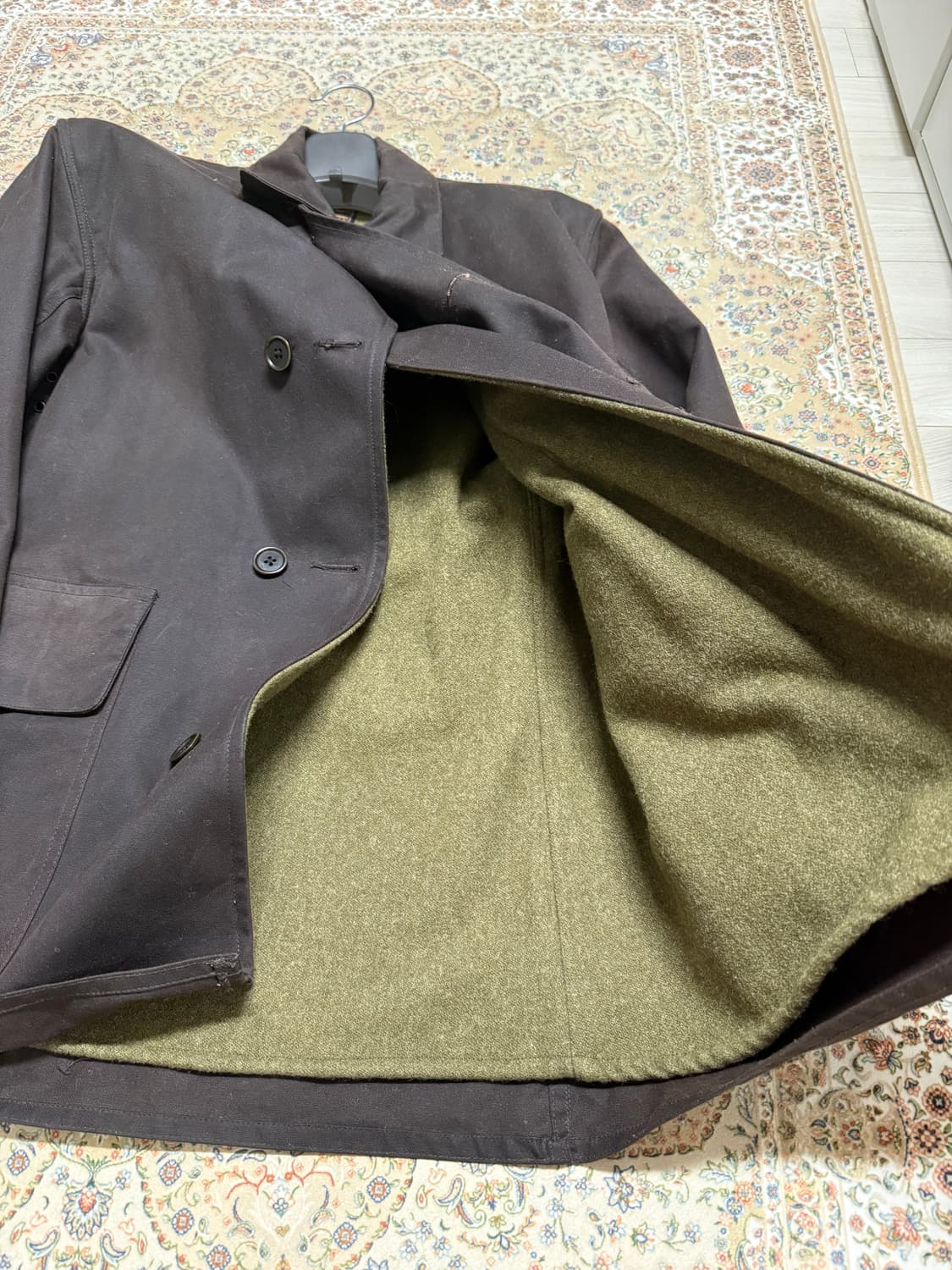 타임원클로딩 엣라코 브라운 왁스코트 40 상품이미지3