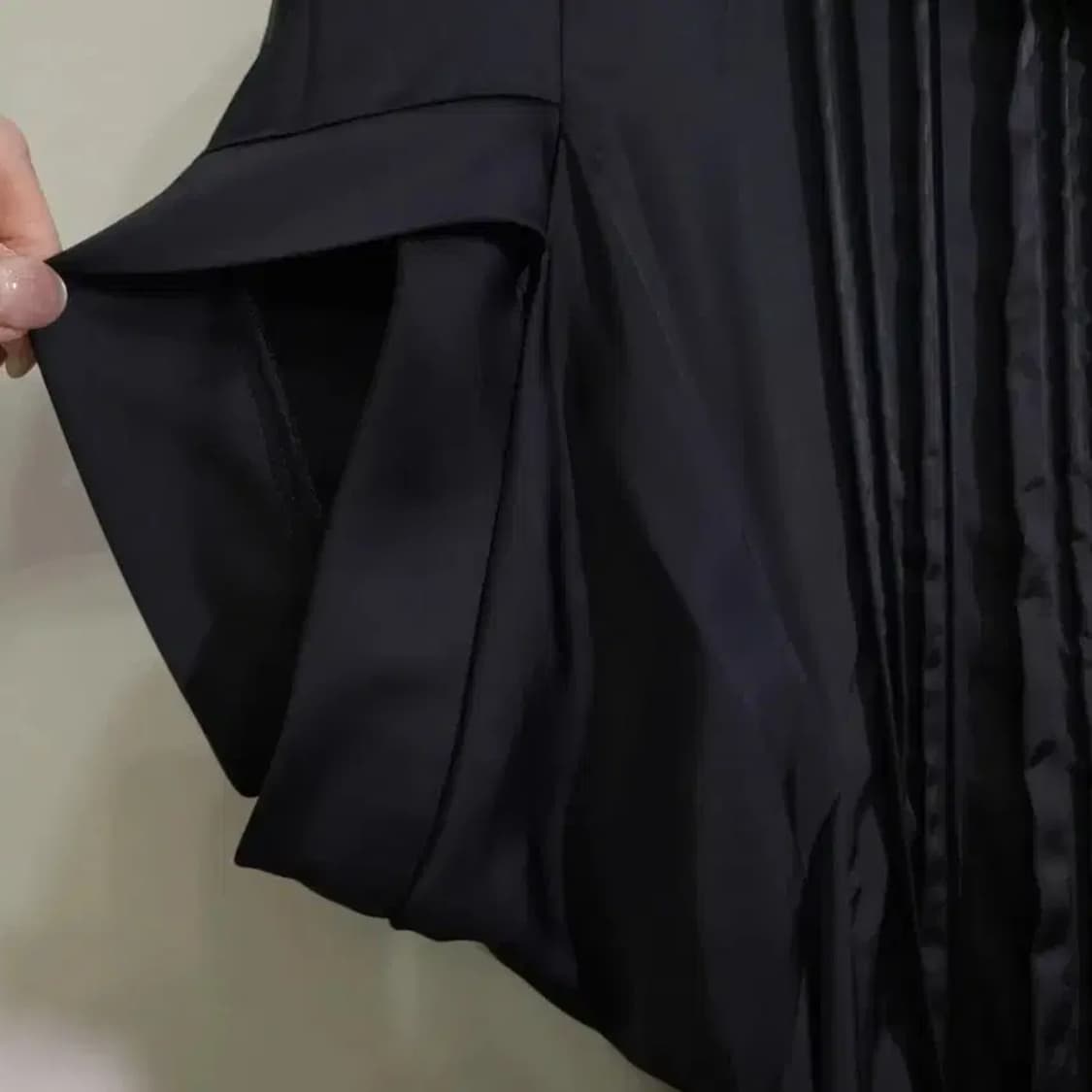 시스템 블랙 셔츠 원피스 55 상품이미지5