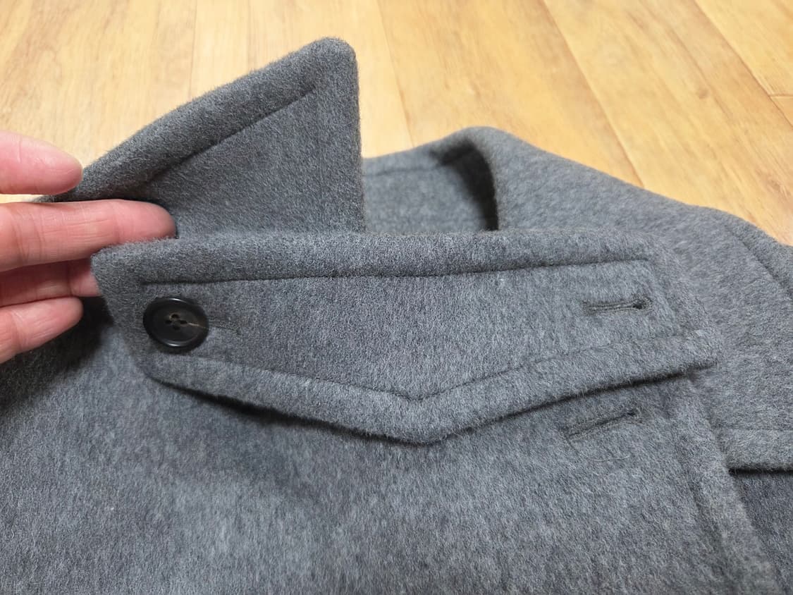 블러썸에이치컴퍼니(BLOSSOM) LU 캐시울 피코트 새상품 상품이미지8