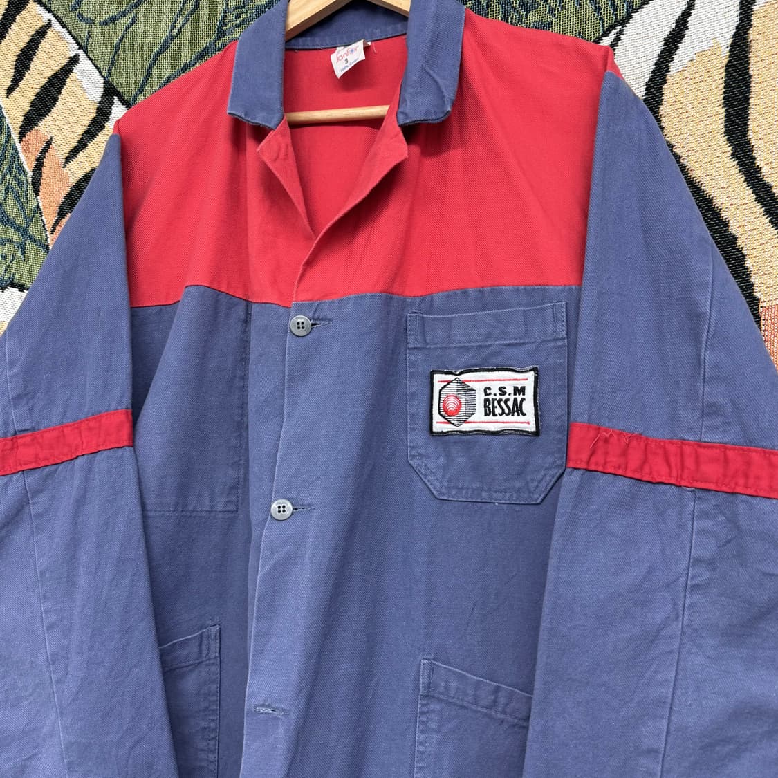 80s 빈티지 프렌치 워크 코트 (L)   상품이미지3