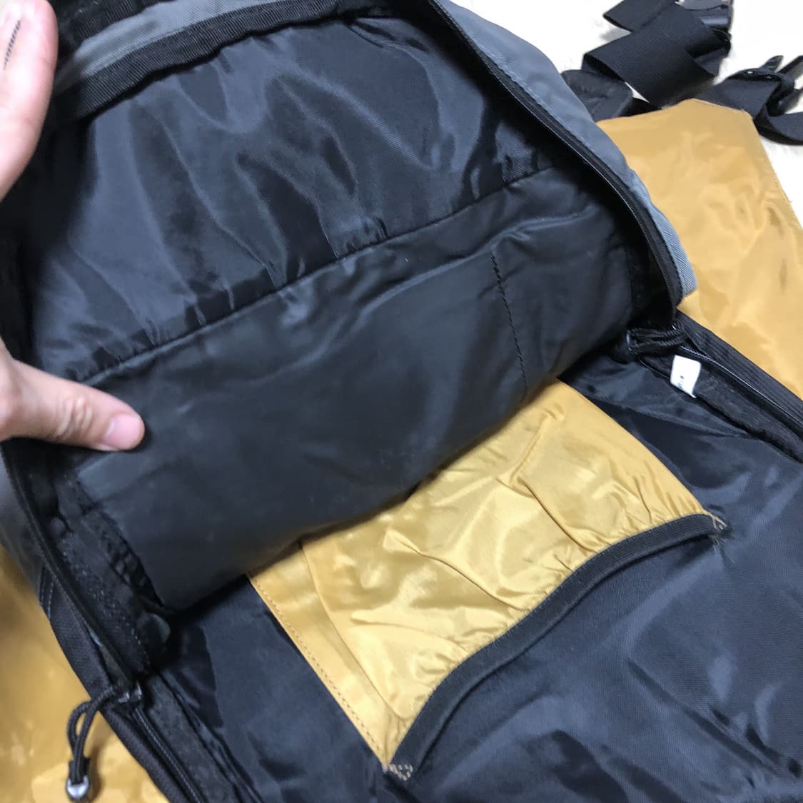 (OS) 00's 팀버랜드 YAW 야오 유틸리티 백팩 가방 차콜 블랙 상품이미지5