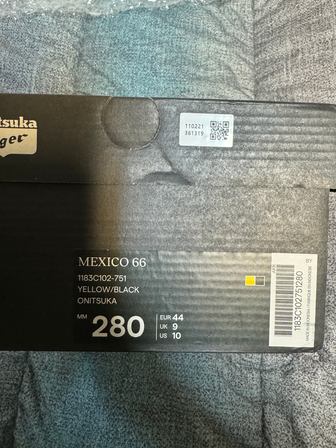 [새상품] 오니츠카타이거 멕시코66 옐로우 280 상품이미지3