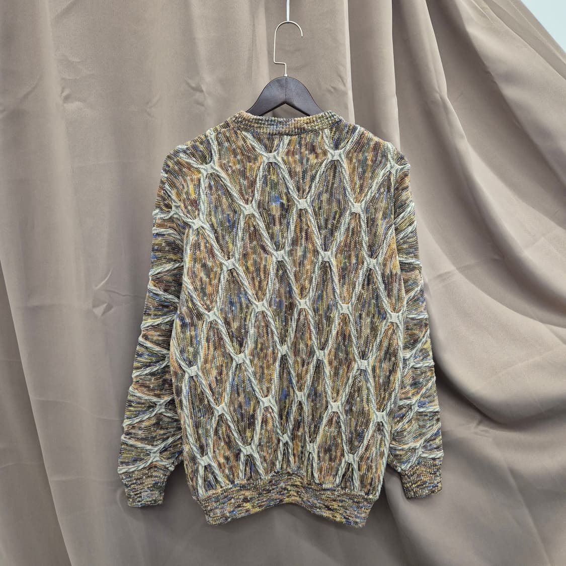 코코모 쿠지 스타일 니트 스웨터 상품이미지3