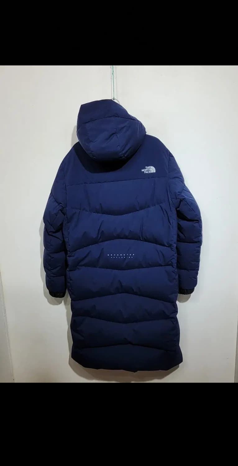 (L) 노스페이스 거위털 롱패딩 다운코트 네이비 구스다운 패딩코트  상품이미지7