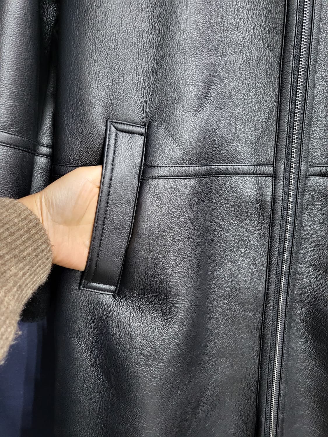 루나코어스 양모 무스탕 상품이미지4