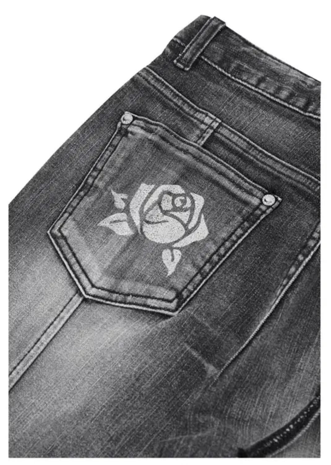 달링유어배드 ROSE BOOTS CUT DENIM 상품이미지4