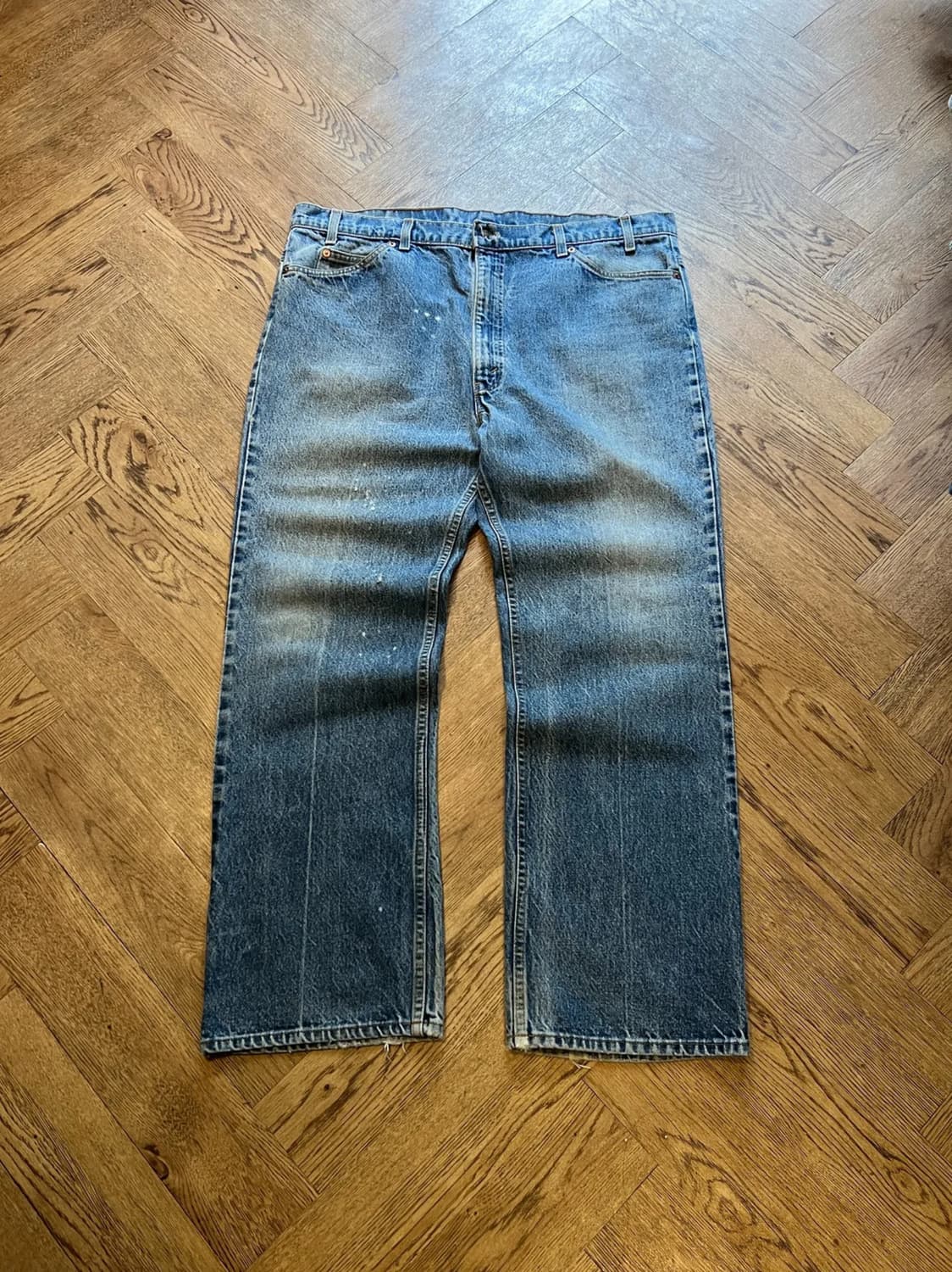 [42]90s 리바이스 USA Made 오랜지탭 517 데님팬츠 L159 상품이미지1