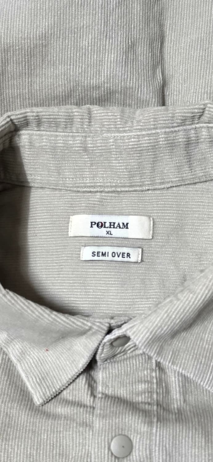 폴햄 코듀로이 셔츠 XL 상품이미지3