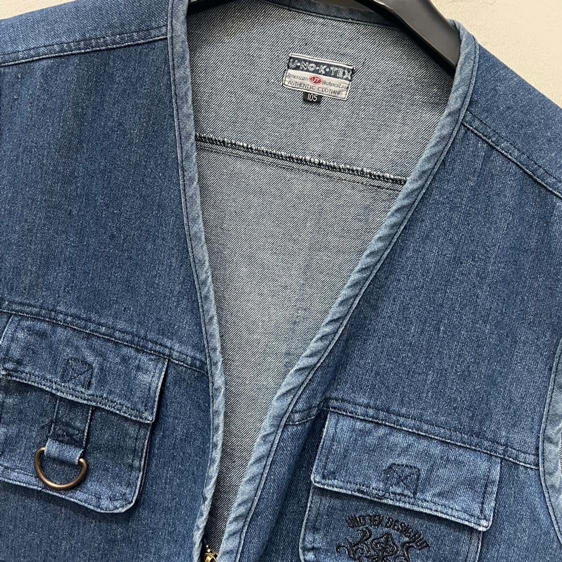 VTG 멀티포켓 데님 베스트 조끼 105 상품이미지3