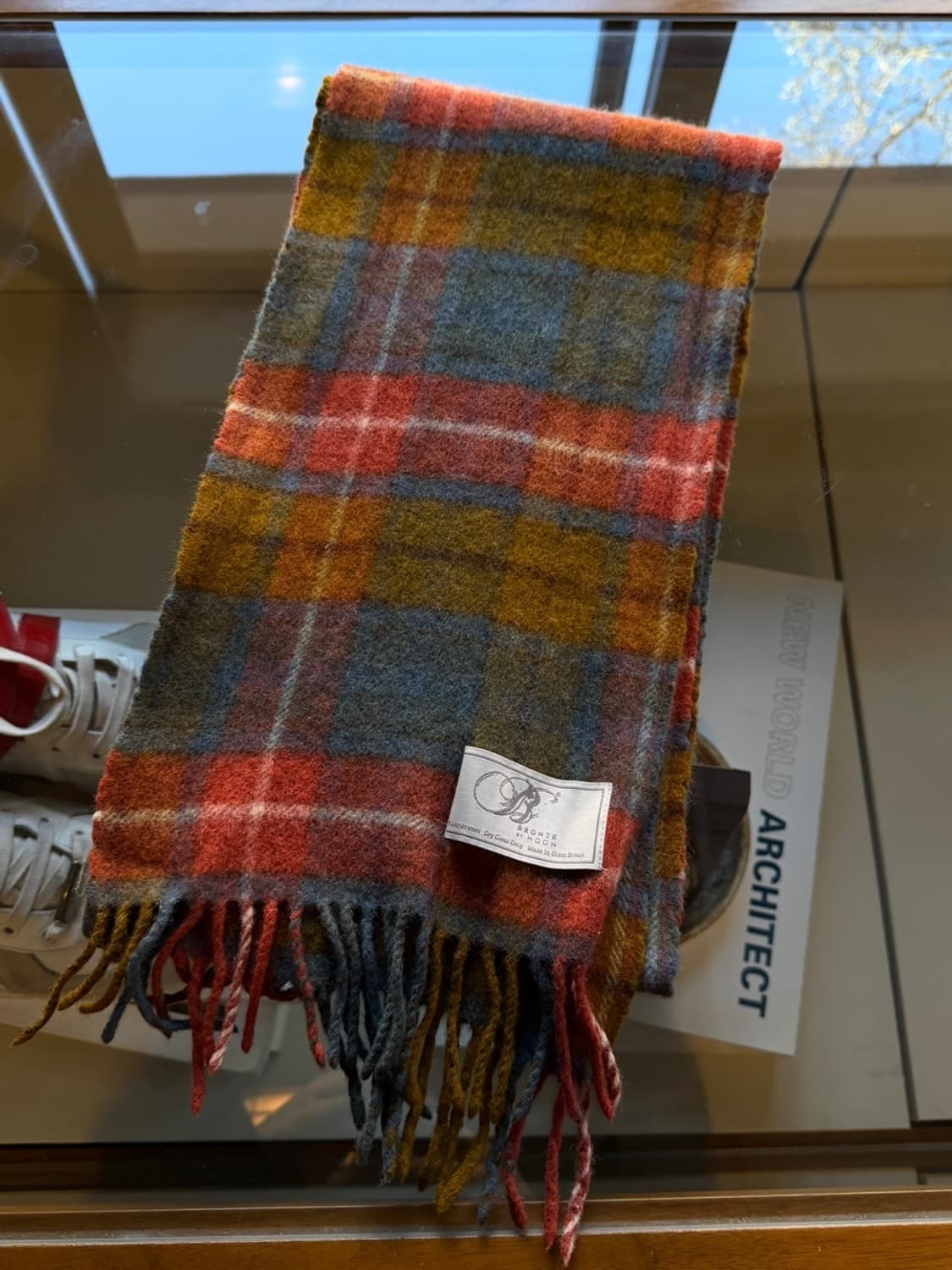 BRONTE 문트위드 램스울 머플러 상품이미지8