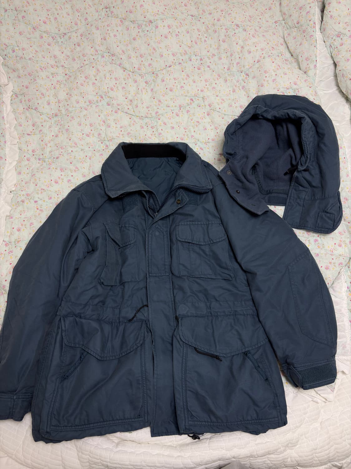 90‘s 캐나다군 왕립 공군 콜드 파카 (105, 미디움 숏) 상품이미지2