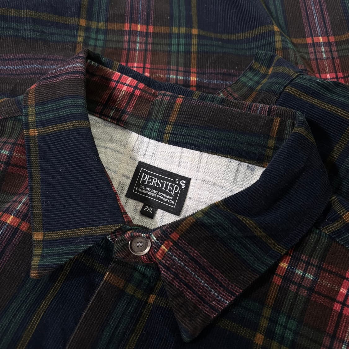 2XL 퍼스텝 체크 코듀로이셔츠 상품이미지4