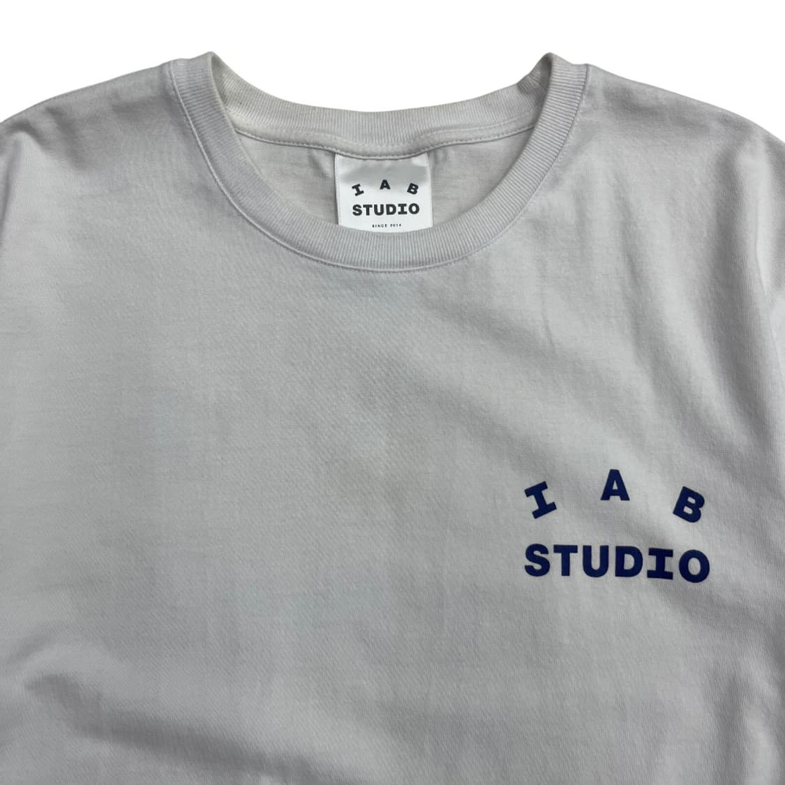  아이앱스튜디오 로고 화이트 반팔 M 상품이미지4