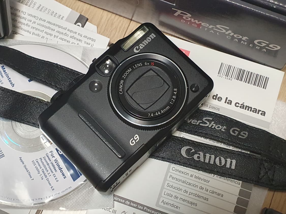 캐논 파워샷 G9 A급 풀박 상품이미지2