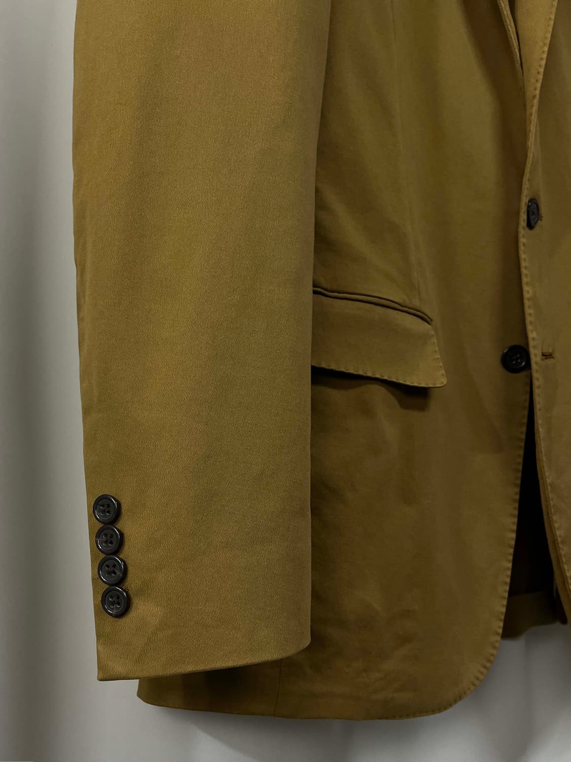 폴로 랄프로렌 탄베이지 가먼트다이 스포츠 코트 치노 자켓 상품이미지8