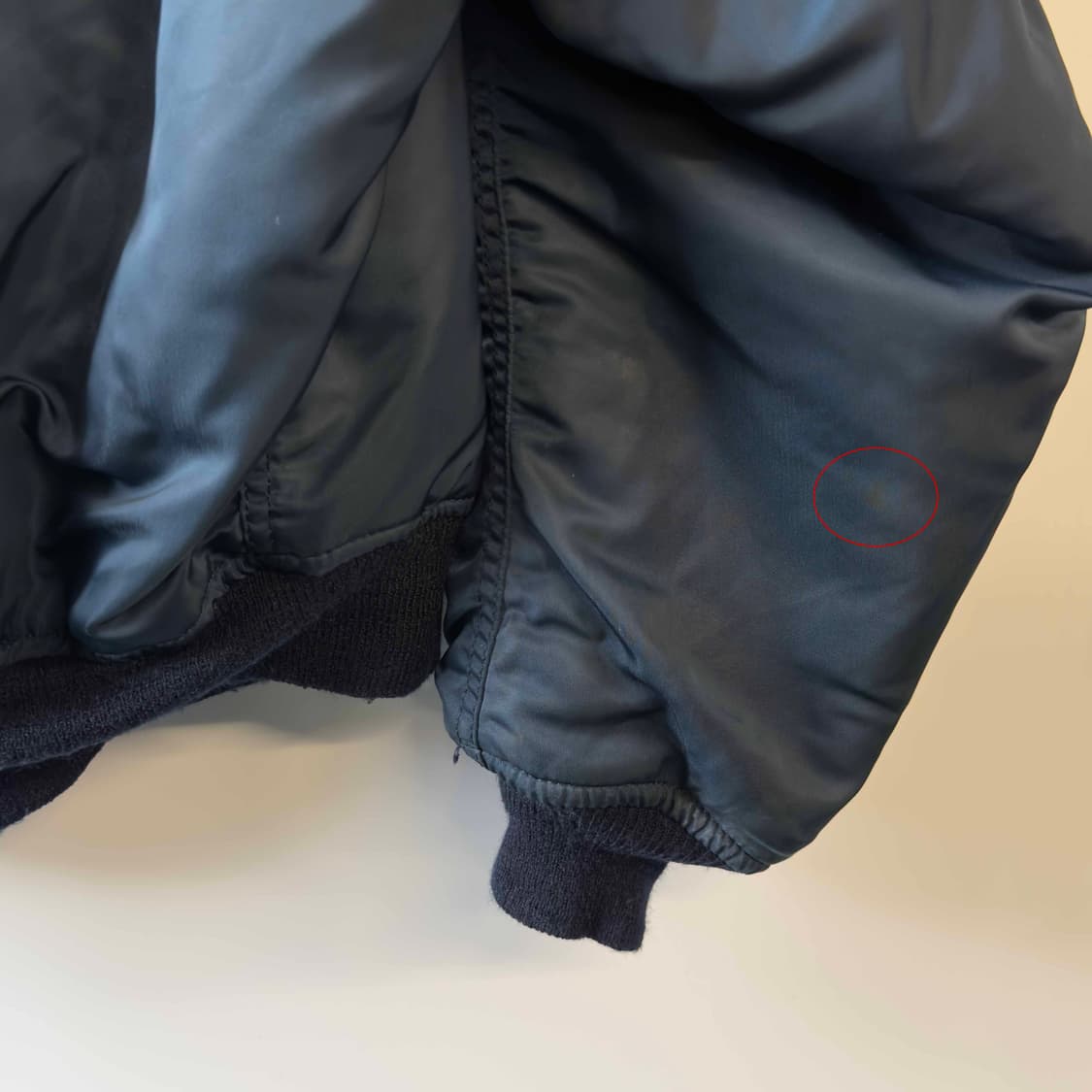 90s 알파인더스트리 민수용 MA-1 항공점퍼 상품이미지5