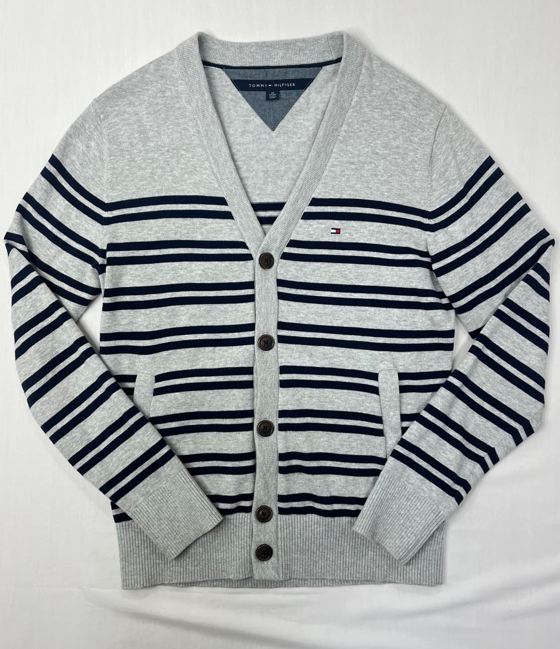타미힐피거 스트라이프 가디건 상품이미지1