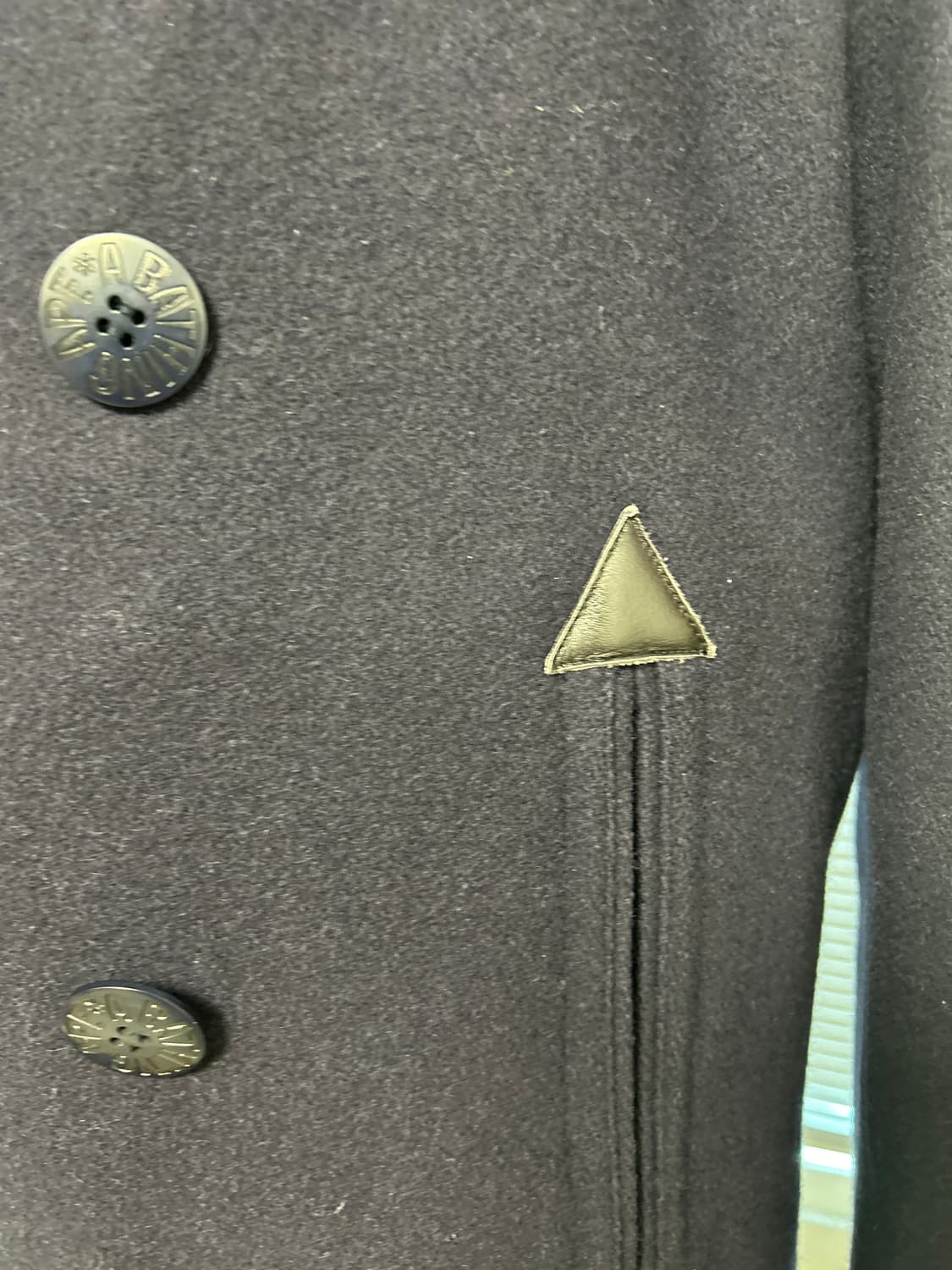 BAPE 올드베이프 네이비 피코트 XL NIGO ERA 상품이미지3