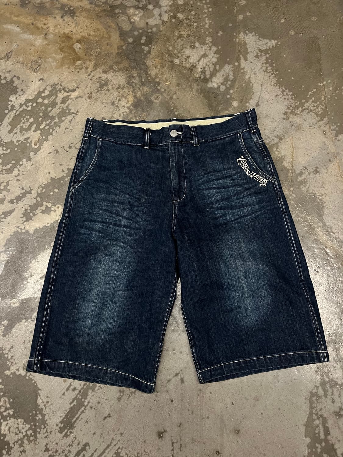 밴슨 버뮤다 데님팬츠 2XL 상품이미지2