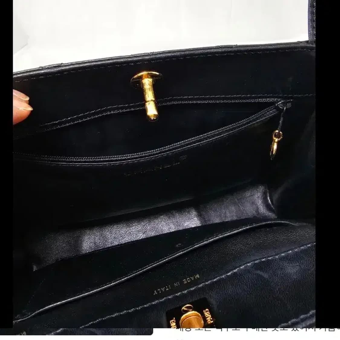 샤넬 퀼팅 숄더백 블랙 상품이미지7