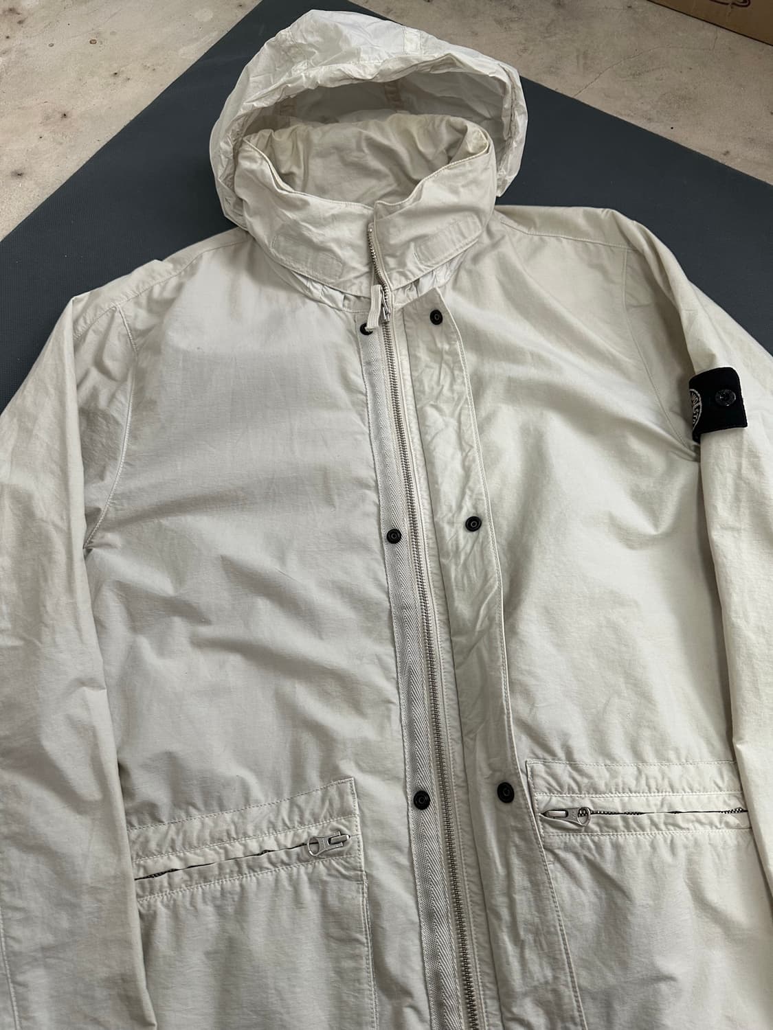Stone island LIGHT COTTON NYLON TWILL 상품이미지9