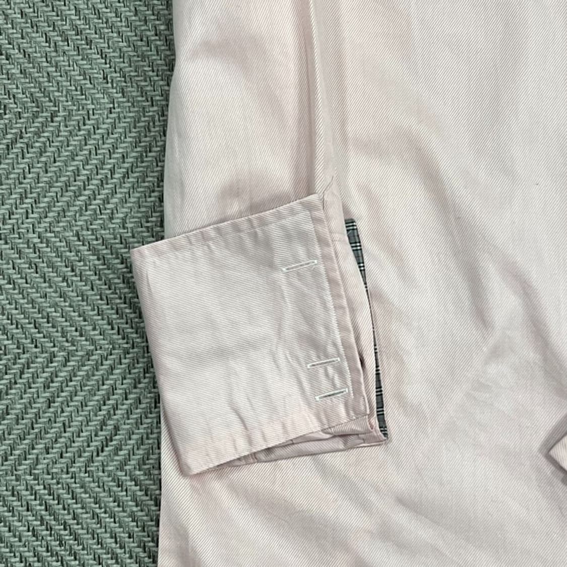 버버리 블랙라벨 노바체크 커프스 셔츠 v0947 상품이미지6