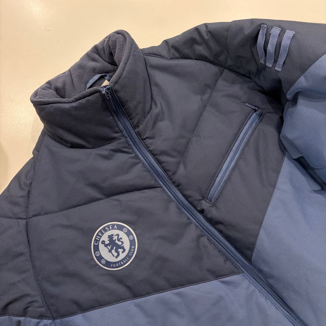 [110] 07s 아디다스 첼시 패딩 자켓 블루 B920 상품이미지3