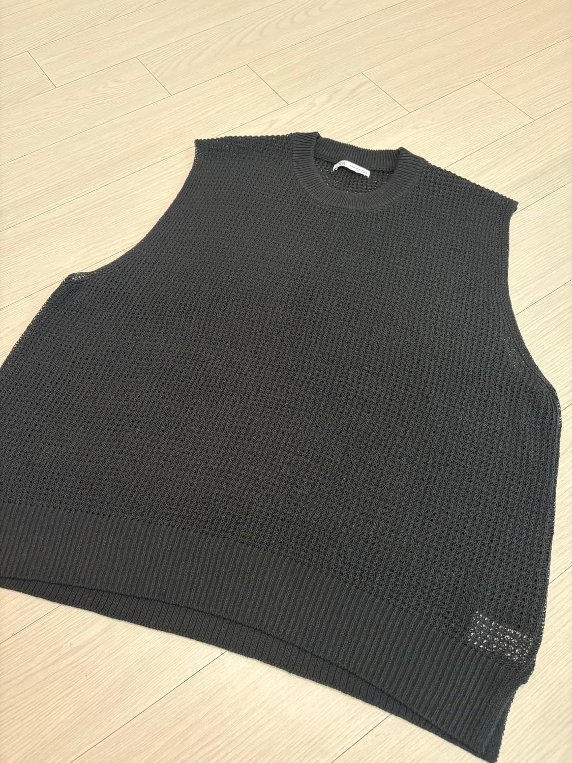 자라 피쉬넷 니트 베스트 M(100-103) 상품이미지1