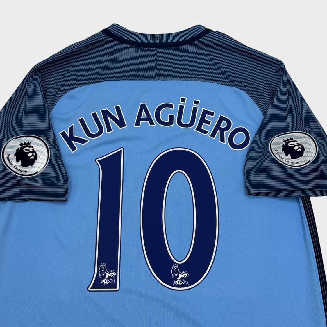 16-17 맨체스터 시티 홈 No.10 세르히오 아구에로 상품이미지7
